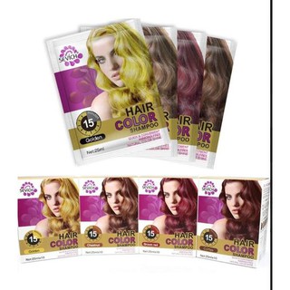 sevich hair color shampoo แชมพูเปลี่ยนสีผมแบบธรรมชาติ