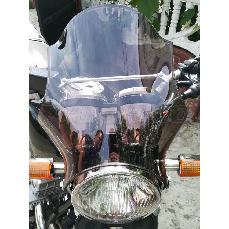 Street Bikes Motorcycle Windscreen Windshield Deflectors For Yamaha XJR1300 XJR400 XJR1200 XJR 400 1