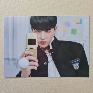 [แท้/พร้อมส่ง] โปสการ์ด Postcard ฮงจุง ​Hongjoong Ateez 2022 Seasons Greetings