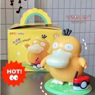 ฟิกเกอร์การ์ตูนเป็ด Psyduck Pokemans ขยับได้ ของเล่นสําหรับเด็ก