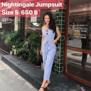 Nightingale Jumpsuit จากร้าน like new ไม่มีตำหนิ) Use Like new ไม่มีตำหนินะคะ