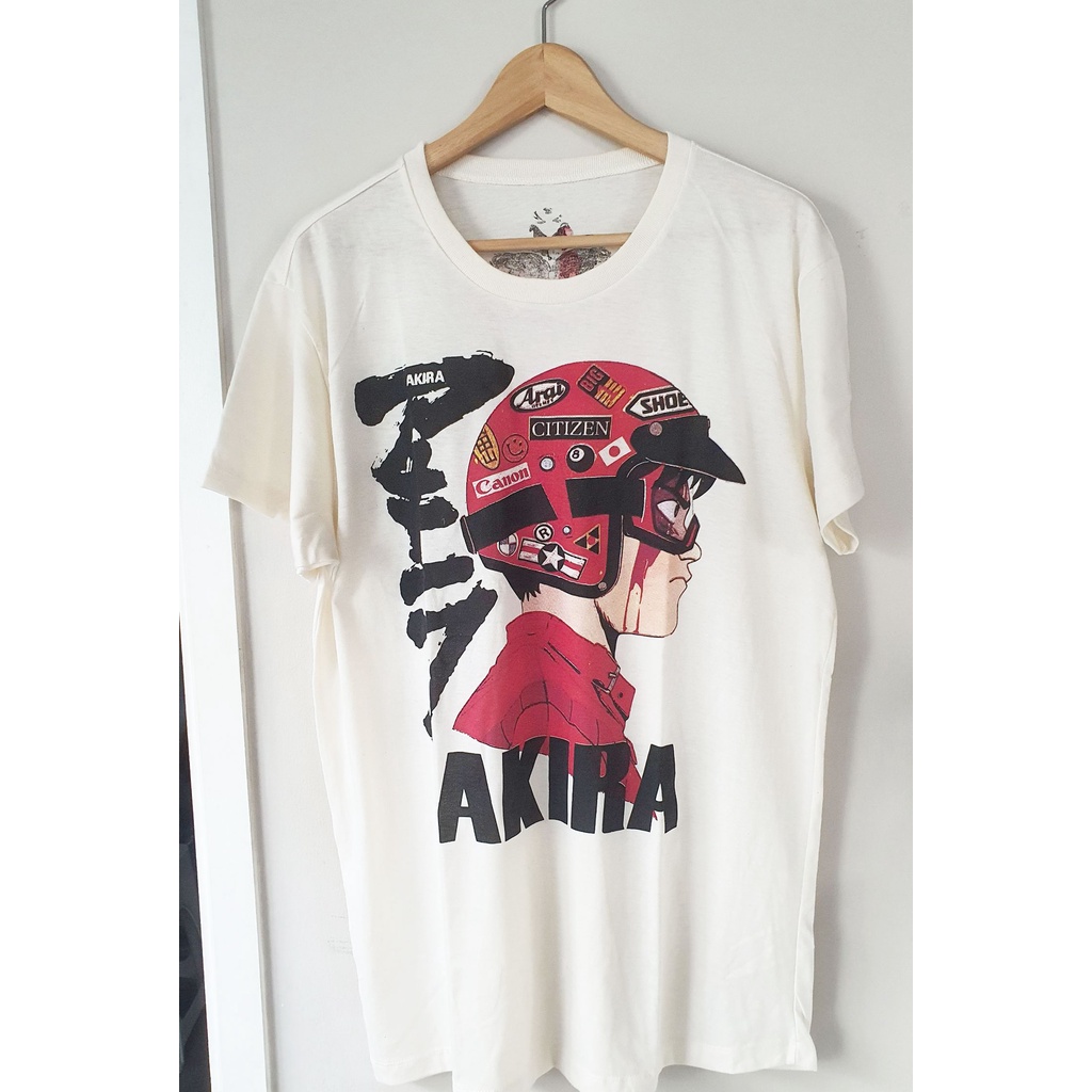 เสื้อยืดคอกลมเสื้อยืด Akira T-shirtผ้าฝ้ายแท้