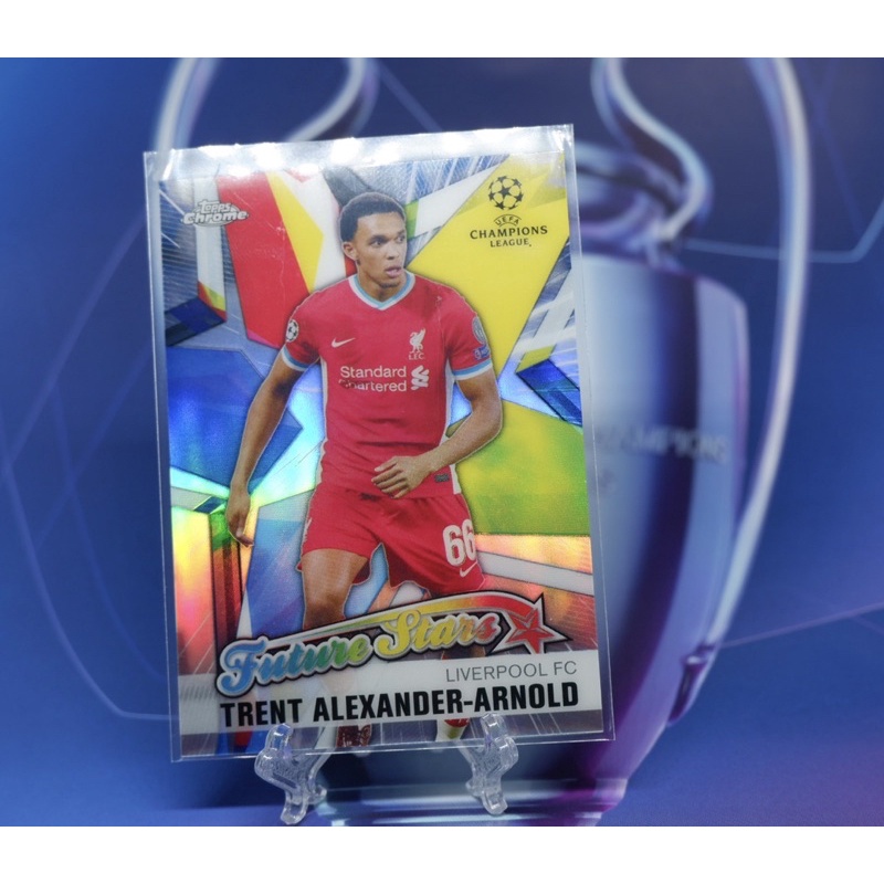 2020-21 Topps Chrome UCL FUTURE STARS Trent Alexander-Arnold Liverpool FC UEFA