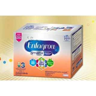 Enfagrow smart+ สูตร 3 ขนาด 2850 กรัม(6 ซองแกะแบ่งจากกล่องใหญ่)