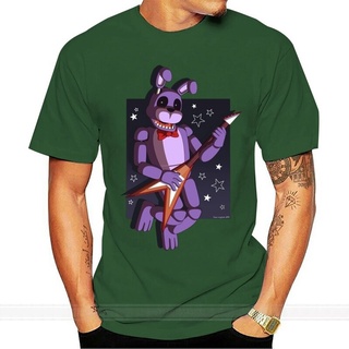 เสื้อยืดผ้าฝ้าย 100% พิมพ์ลาย fnaf bonnie ไซซ์ s-3xl แฟชั่นฤดูใบไม้ผลิ สําหรับผู้ชาย