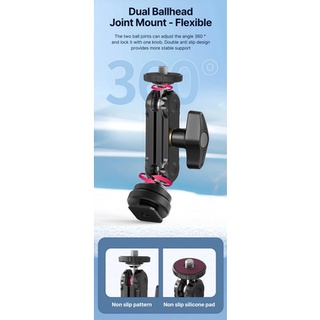 Ulanzi R098 Double Ball Heads with Code Shoe Mount