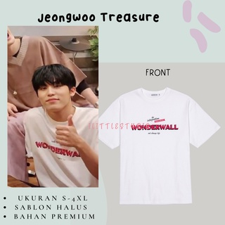 เสื้อยืด พิมพ์ลาย Jeongwoo Treasure Wonderwall