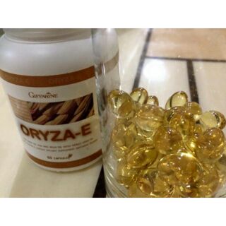 Giffarine Oryza-e กิฟฟารีน โอรีซาอี น้ำมันจมูกข้าวและน้ำมันรำข้าว ผสมวิตามินอี- มีโอเมกา 3 โอเมกา 6 แกมมาโอรีซานอล