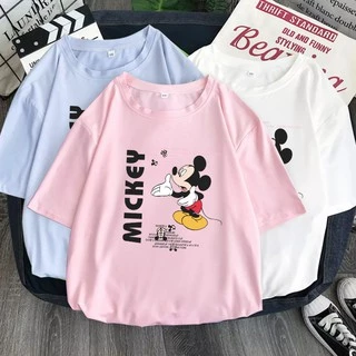 เสื้อยืดแฟชั่นผู้หญิงคอกลมแขนสั้นสไตล์เกาหลีD153
