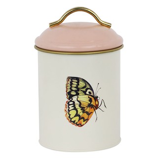 ขวดโหลกลมฝาดึง BUTTERFLY 1.55 ลิตร คละสี  CANISTER BUTTERFLY 1.55L MIX