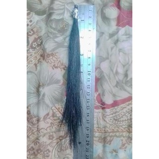 ผมต่อแท้ตัดสด ผมแท้100% Virgin Hair ยาว 20 ซม. 20ช่อ