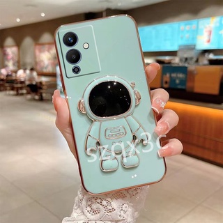 เคสโทรศัพท์มือถือ ลายนักบินอวกาศน่ารัก พร้อมขาตั้ง สําหรับ Infinix Note 12 Pro G96 G88 Hot 12 11 VIP Smart 6 HD 5G 4G 2022 Note12Pro Hot11 Hot12 Pro