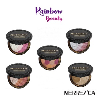 Merrezca Mineral Pearls Blush 18 g. มิเนอรอล เพิร์ลส บลัช เครื่องสำอาง บลัชออน ปัดแก้ม