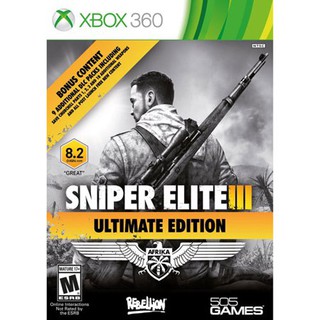 แผ่นเกมส์ sniper elite 3 xbox 360 (เครื่องแปลง)