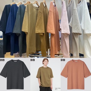 MADday - UNIQLO 💯 Men เสื้อยืด คอกลม ทรงหลวม Oversized