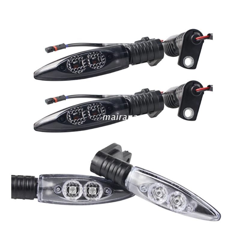 【MT】ไฟเลี้ยว Led ด้านหน้า และด้านหลัง สําหรับรถจักรยานยนต์ S1000RR R1200GS HP4 F800GS R1200R S1000 R 2 ชิ้น