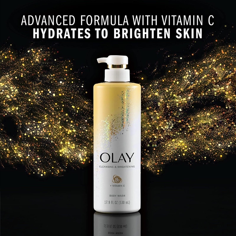 Olay Premium Cleansing & Brightening Body Wash Vitamin C 530ml
