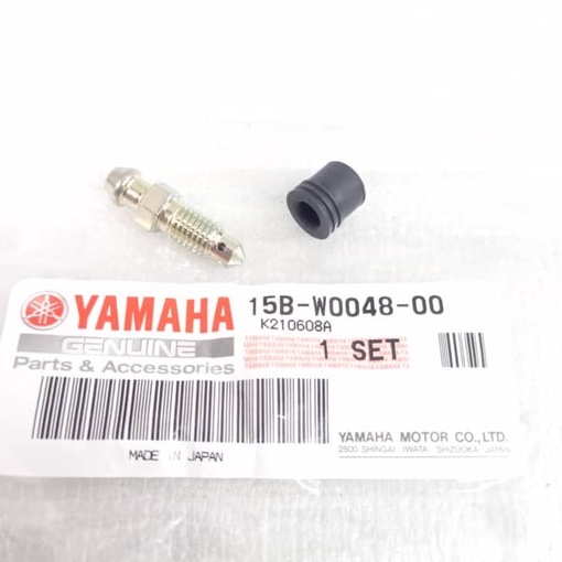 RXZ VIRAGO XV535 XV250 XV650 MAJESTY R25 R3 XMAX BLEED SCREW คาลิปเปอร์เบรคน้ํามันผสม 15B-W0048-00