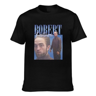 เสื้อยืด พิมพ์ลายกราฟฟิค Robert Pattinson ดีไซน์ใหม่