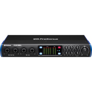 PreSonus Studio 1810C- ออดิโออินเตอร์เฟส 18x8 USB-C สำหรับบันทึกเสียง, ทำเพลง ฟรี!! ซอฟต์แวร์ Studio One รับประกัน 1 ปี