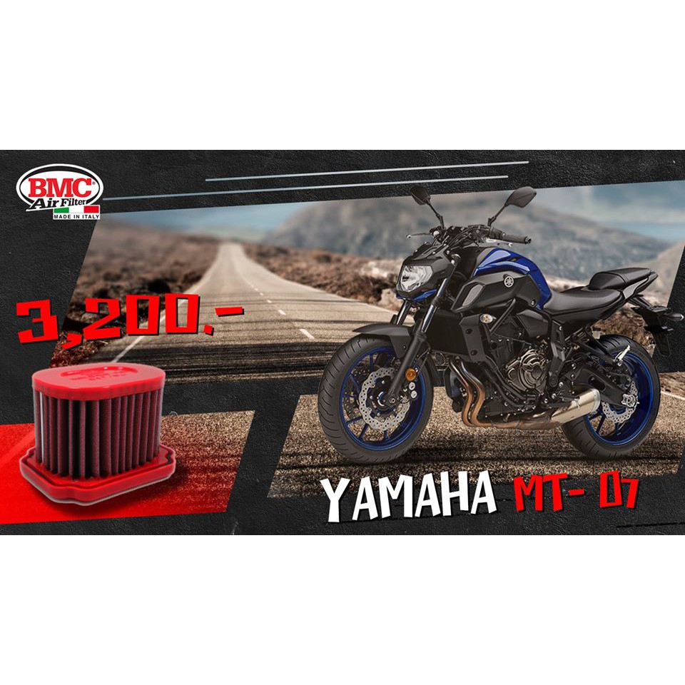 กรองอากาศ BMC สำหรับ Yamaha MT-07