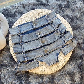 Dunea กางเกงยีน เอวสูง กลวง ทรงไม่สมมาตร เซ็กซี่ สําหรับผู้ห…