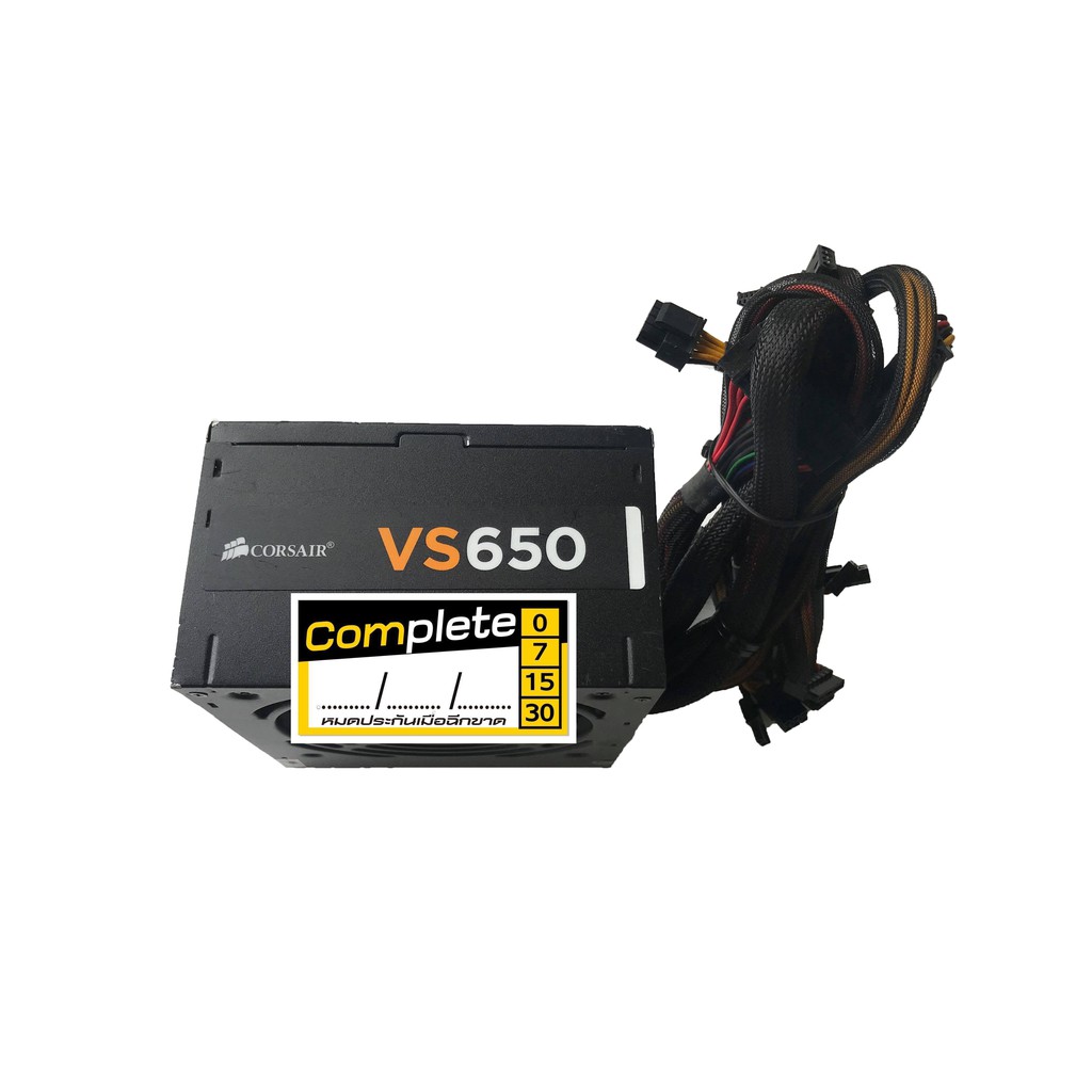 PSU/Corsair/VS650/80+/White/Full