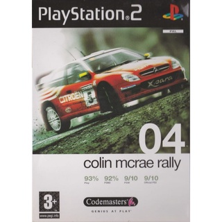 แผ่นเกมส์PS2 Colin McRae Rally 04 PS2 เกมเพล2  ps2