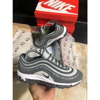 รองเท้าผ้าใบ Nike Air max 97 งานreflex แท้ 💯สะท้อนแสงได้ในที่มืด size : 36-45 พร้อมกล่องใบเสร็จครบ 🔥ฟรีค่าจัดส่ง 🔥