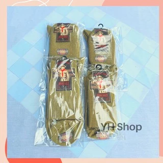 ถุงเท้าลูกเสือ สีกากี แบบไหมพรมหนา/บาง ยี่ห้อ Super dog ทอไหมพรมอย่างดี สีสันสดใส [พร้อมส่ง🎈]