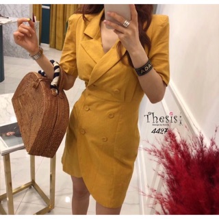 Korea Wrap Suit Dress