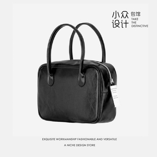 ถุง Tot Bag เป็นครีมสไตล์ต่างประเทศกระเป๋าถือแฟชั่นเดียวกัน