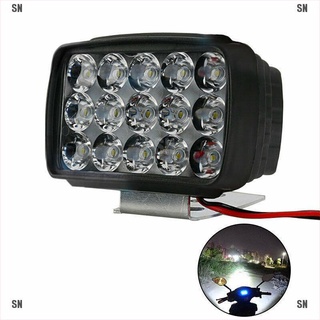 &lt;Sn&gt; ไฟหน้ารถจักรยานยนต์ 15 Led 1000LM Atv สกูตเตอร์