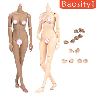 ( Baosity1 ) ตุ๊กตาฟิกเกอร์ผู้หญิงพร้อมสายคล้องคอ 12 นิ้ว