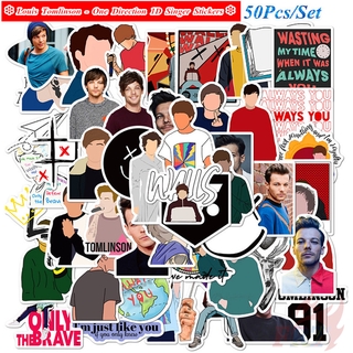 ❉ Louis Tomlinson - One Direction 1D Singer สติ๊กเกอร์ ❉ 50Pcs/Set Waterproof DIY Fashion Decals Doodle สติ๊กเกอร์