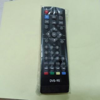 รีโมทกล่องทีวีดี แบบรวม AJ DVB-90/93