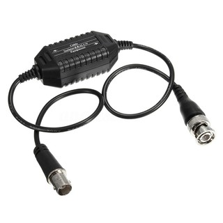 Coaxial Video Ground Loop Isolator Balun Bnc ชาย / หญิงสำหรับกล้องวงจรปิด