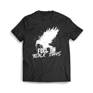 เสื้อผ้าผชเสื้อยืด พิมพ์ลาย Fell On Black DaysS-5XL