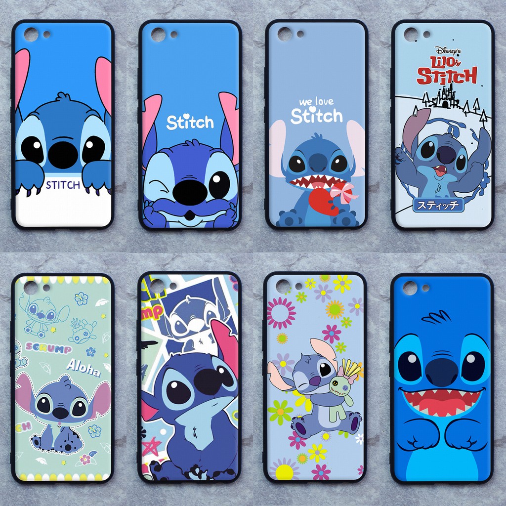 เคส Vivo Y81 / Y81i ใช้เคสเดียวกัน ลายสติช ขอบนิ่มหลังแข็ง เคสมือถือ เคสโทรศัพท์ Case