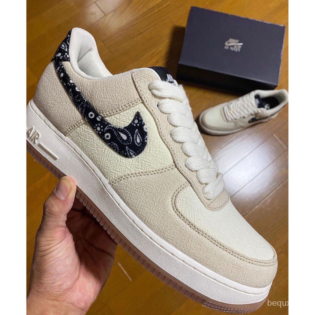 Nike Air Force 1 "Paisley Swoosh" DJ4631200ข้อเสนอพิเศษ????ใหม่เอี่ยม