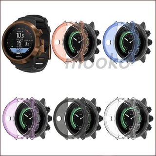 Suunto D5 ดําน้ํา คอมพิวเตอร์ นาฬิกา เคสกรอบใส TPU เคส Suunto D5 นิ่ม ป้องกันการตก เคส Suunto D5 เคส