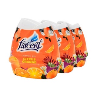 เจลปรับอากาศ FARCENT CITRUS ORANGE 200 ก. แพ็ก 3 ชิ้น