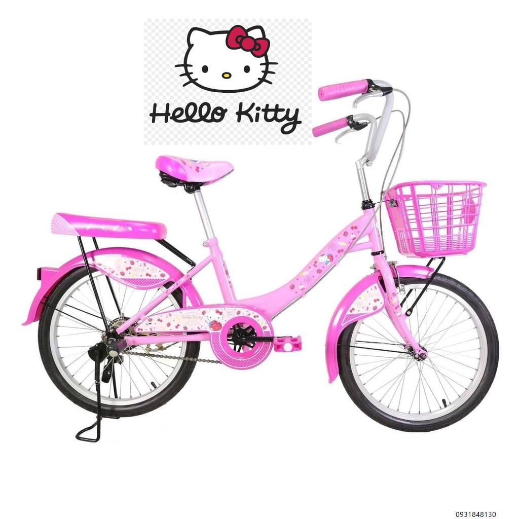 พร้อมส่งจากไทย🌻 จักรยานแม่บ้านคิตตี้ LA Bicycle รุ่น Hello Kitty 20" Original (ส่งฟรี)
