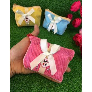 ของชำร่วยราคาถูก กระเป๋าผ้าตาข่าย (ขั้นต่ำ100)