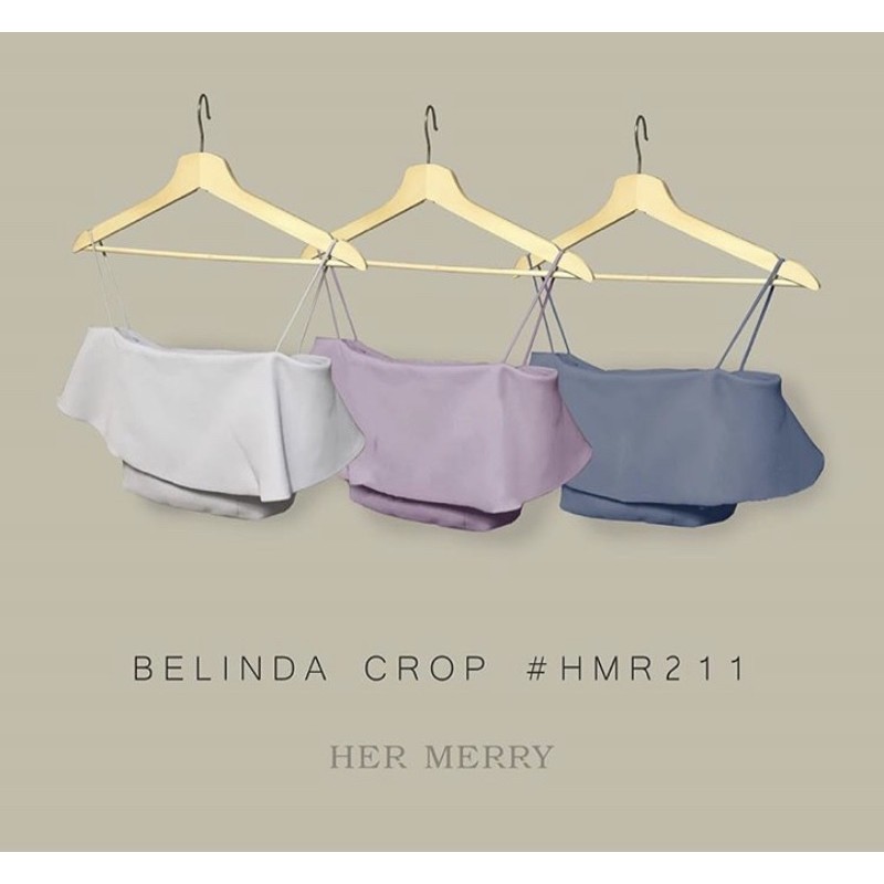 ส่งต่อ HERMERRYBRAND BELINDA CROP สี Grey