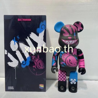 Jinx LOL Hero 400% 28Cm Tall Bearbrick Action Doll Collectibles Gift