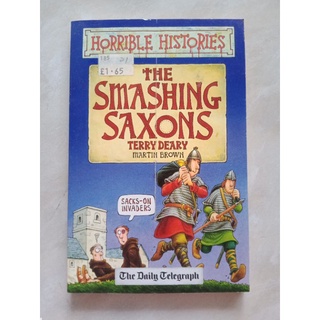 THE SMASHING SAXONS หนังสือมือสอง ปกอ่อน