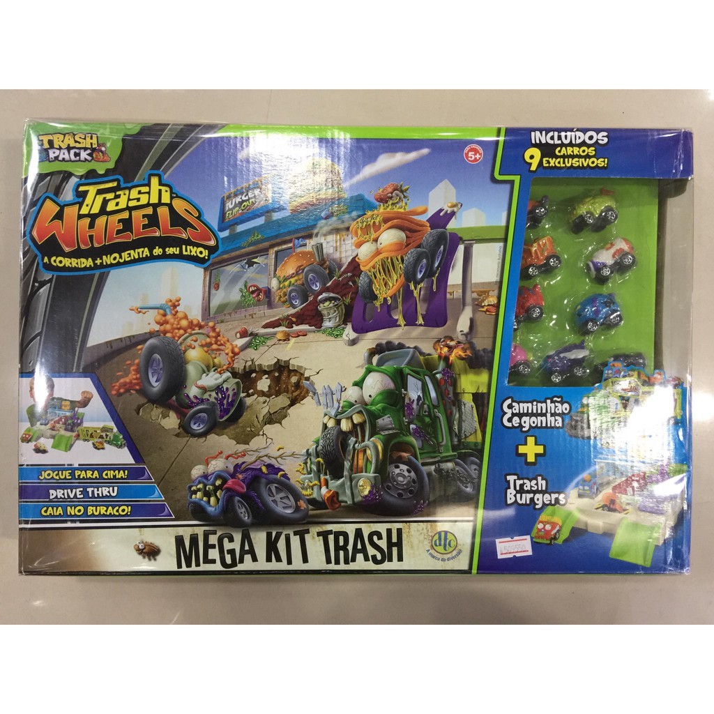 รถราง Trash Wheels ชนิดรถ 9 คัน