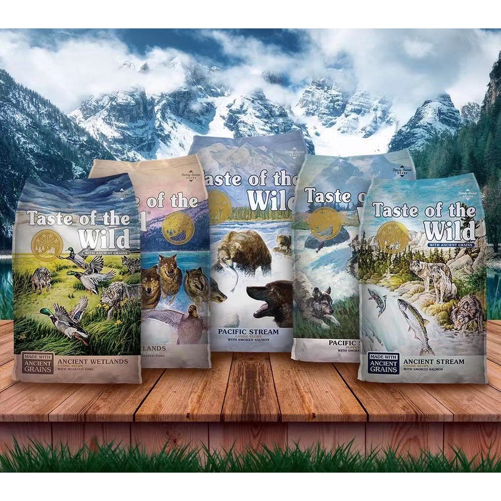 [1Free1]Taste of The Wild Dog Food all Flavor 680g (1Free1) เทสต์ ออฟ เดอะ ไวลด์ อาหารสุนัขรวมทุกสูต