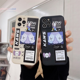 เคสซิลิโคน TPU สำหรับ Compatible For IPhone 12 Pro Max Mini 13 Mini PRO MAX 11 PRO MAX 6 7 6S 8 Plus X XR XSMAX Se 2020 6SPlus 7Plus 6Plus 8Plus XS Fashionable Cartoon Soft Silicone Anti-drop Phone Case